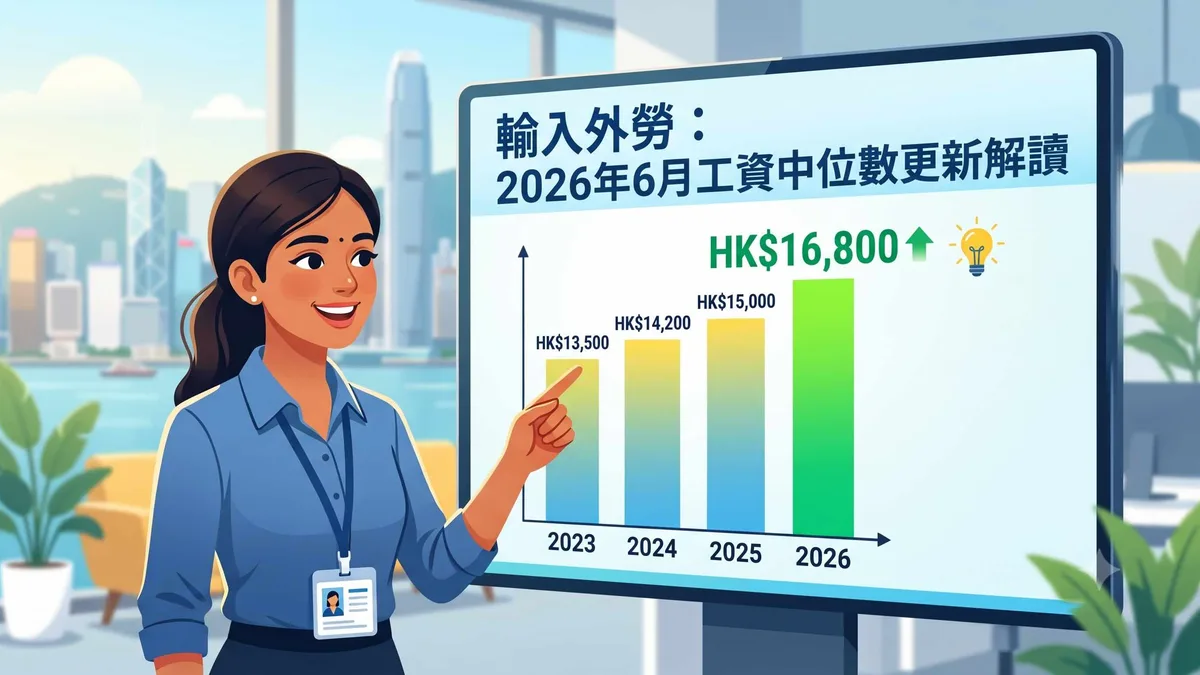 2026年6月工資中位數更新解讀：邊啲職位加咗？續約要加幾多？
