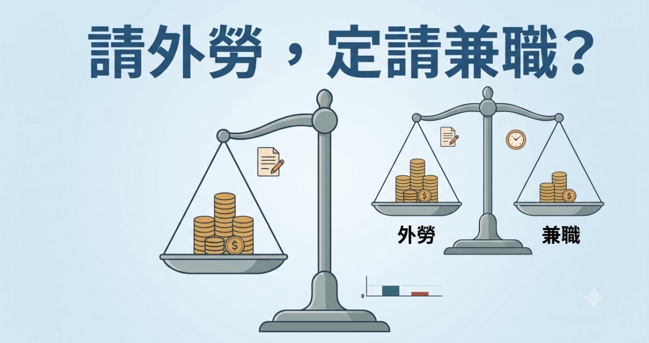 請外勞定請兼職成本對比